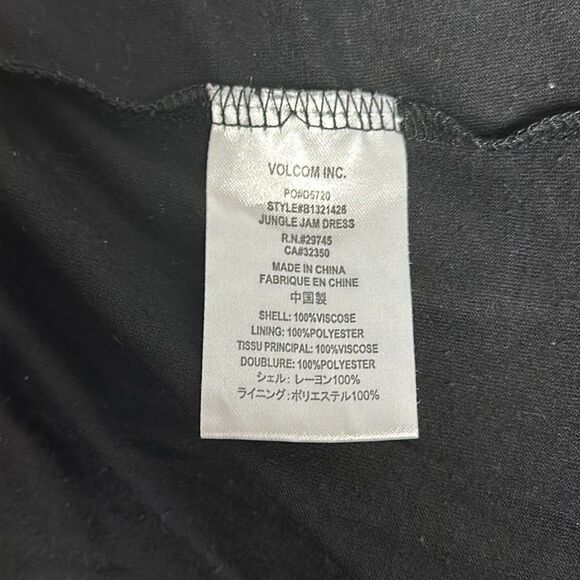 Volcom Strapless Women's Tie-Dyed Brown/Tan Dress Sz XS - Picture 7 of 9